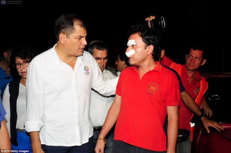 Terremoto en Ecuador